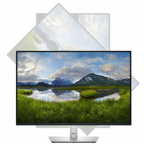 Monitor Dell P2425, 61,10 cm (24,1"), 1920 x 1200 (FHD+), 16 : 10, FHD, IPS, 5 ms, 100 Hz, HDMI, DP, VGA, USB-C (15W), črno-srebrn