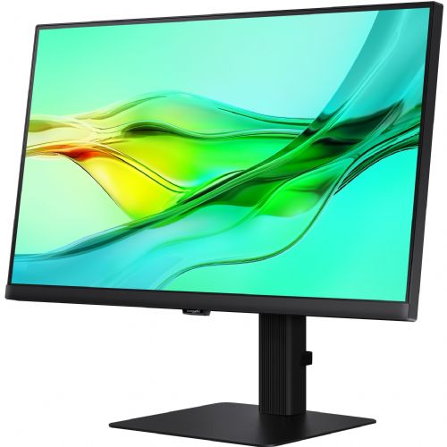 Monitor Samsung B2B ViewFinity S6 S60UD 60,96 cm (24,0"), 2560 x 1440 (QHD), IPS, 350cd/m2, 16:9, DP, HDMI, USB-C 90W, črna (S24D600UAUXEN)