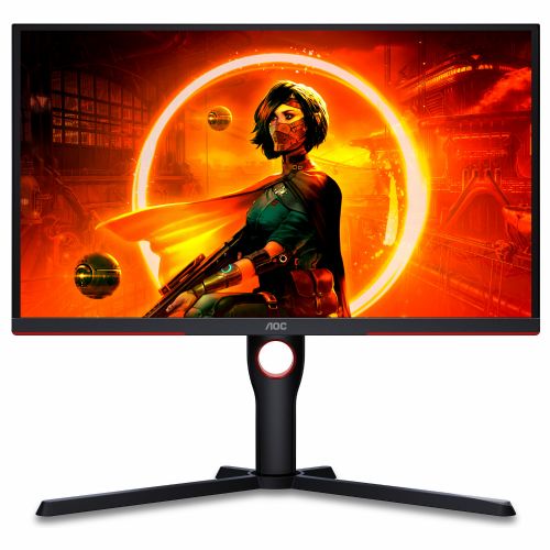 Monitor AOC 25G3ZM 63,5 cm (25"), 1920x1080 FHD, VA, 240Hz 0,5ms HDMI DP črna/rdeča