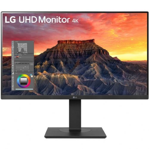 Monitor LG 27BQ65UB-B 68,58 cm (27''), 3840x2160 (4K UHD), 300cd/m2, 5ms, 16:9, IPS, HDMI, DisplayPort, USB-C 90W, Pivot, črna