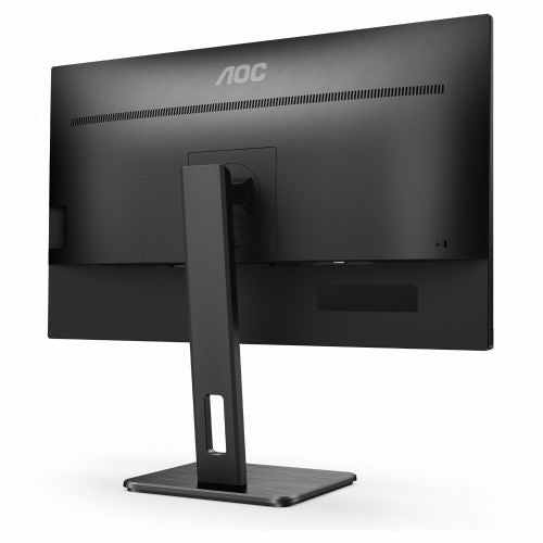 Monitor AOC U27P2 68,6 cm (27"), 3840x2160 (4K UHD), IPS, 350 cd/m2, 16:9 4ms USB HDMI DisplayPort vrtljivi zvočnik 4K UHD črn
