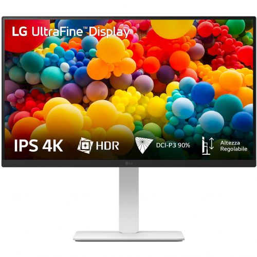 Monitor LG 27US550-W UltraFine 68,58 cm (27,0"), 3840x2160 (4K UHD), IPS 5 ms 60 Hz HDR10 2xHDMI DP Pivot bijela