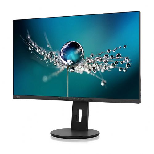 Monitor Fujitsu B2711 TS, 68,6 cm (27"), 2560 x 1440 (QHD), 16 : 9, IPS, 350 cd/m2, 5 ms, HDMI, DVI, DP, zvočnik, črn
