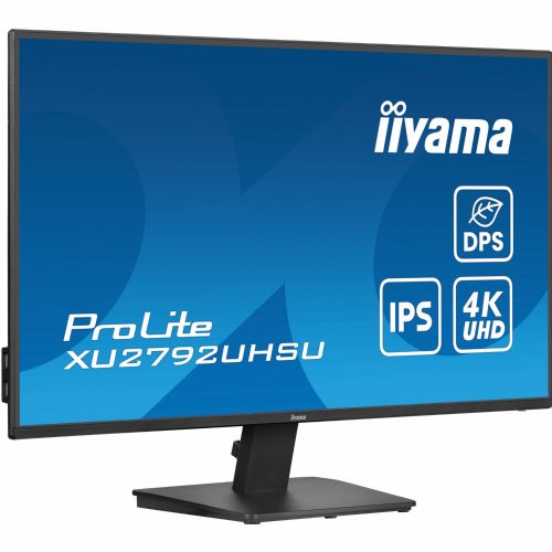 Monitor Iiyama ProLite XU2792UHSU-B6 68,6 cm (27"), 3840x2160 (4K UHD) 16:9 4K UHD IPS 4ms 60Hz HDMI DP USB zvočnik črn