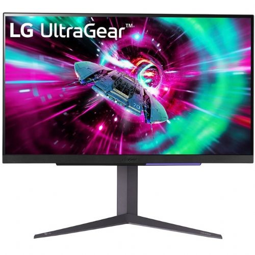 Monitor LG UltraGear 27GR93U-B 68,58 cm (27"), 3840x2160 (4K UHD), IPS, 400 cd/m2, 16:9 1ms 144Hz 2xHDMI DP USB Pivot Gaming Črna