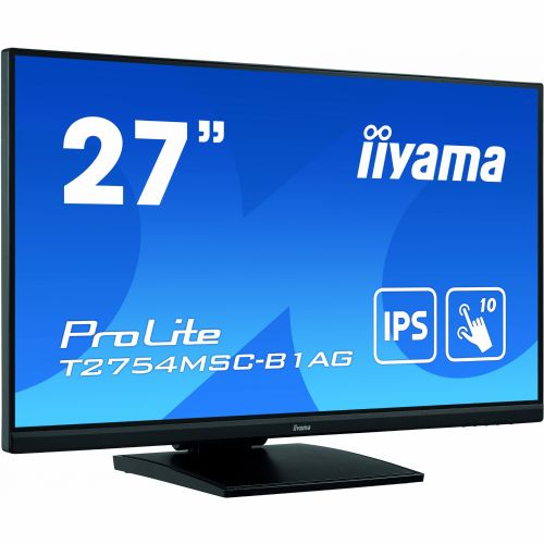 Monitor IIYAMA ProLite T2754MSC-B1AG 68,6cm (27") FHD IPS LED zvočniki na dotik interaktivni zaslon 16:9 FHD IPS Touch 4ms 60Hz