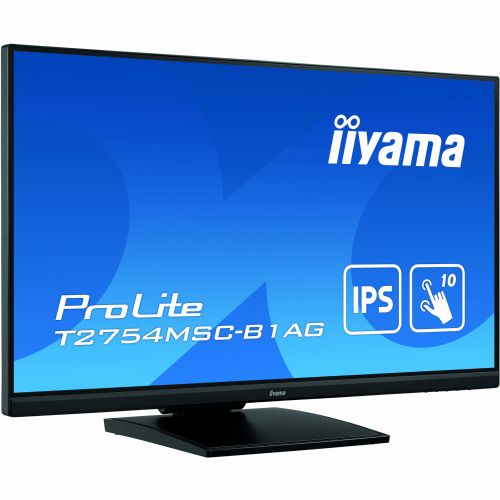 IIYAMA ProLite T2754MSC-B1AG monitor 68,6 cm (27") FHD IPS LED zvučnici interaktivni zaslon osjetljiv na dodir 16:9 FHD IPS dodir 4 ms 60 Hz
