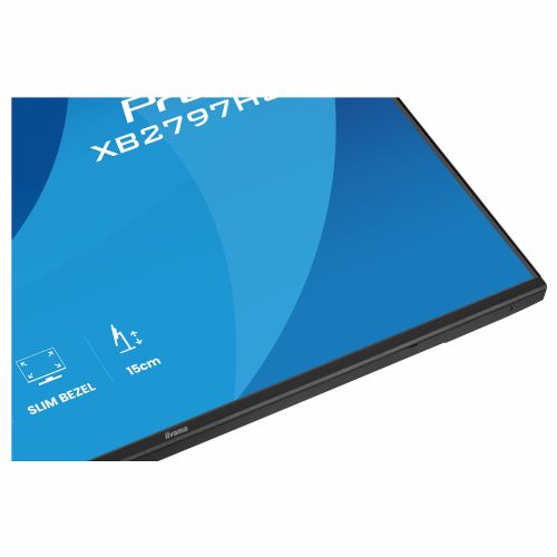 Monitor Iiyama ProLite XB2797HSU-B1 27" IPS, FullHD, 120Hz, 4 ms, HDMI/DisplayPort/USB, nastavljivo stojalo, črn