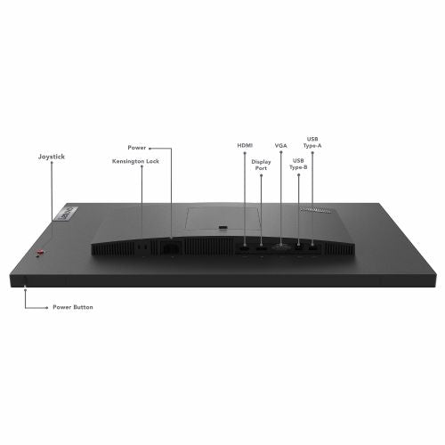 Monitor Lenovo ThinkVision T27i-30 68,58 cm (27"), IPS 16:9 1920x1080 300cd/m2 1000:1 3M:1 4ms 1x DP 1.2 1x HDMI 1.4 1x VGA USB Hub 60Hz 99sRGB, črna (63A4MAT1EU)