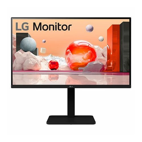 Monitor LG 27BA560-B, 68,6 cm (27"), 1920 x 1080 (FHD), 16 : 9, FHD, IPS, 5 ms, 100 Hz, VGA, HDMI, DP, zvočnik, pivot, črn