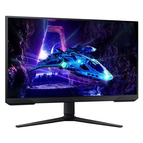 Monitor Samsung Odyssey G3 S27DG300EU 68,6 cm (27"), 1920x1080 (FHD), VA, 16:9, 250cd/m2, 1ms 180Hz HDR10 HDMI DP črna