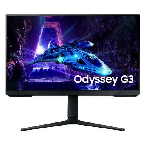 Monitor Samsung Odyssey G3 S27DG300EU 68,6 cm (27"), 1920x1080 (FHD), VA, 16:9, 250cd/m2, 1ms 180Hz HDR10 HDMI DP črna