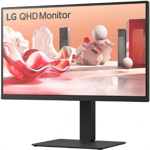 Monitor LG 27BA75QB-B 27", QHD 2560×1440, IPS, 100 Hz, USB-C, KVM, crni