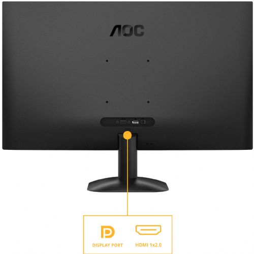 Monitor AOC Q27B35S3 68,6 cm (27"), 2560x1440 (QHD), IPS, 300 cd/m2, 4 ms, 16:09 HDMI+DP IPS crni