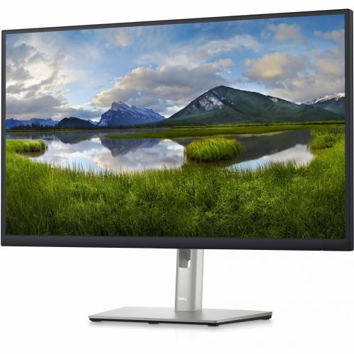 Monitor Dell P2723D, 68,58 cm (27"), 2560 x 1440, 16 : 10, 5 ms, IPS, 350 cd/m2, 60 Hz, DisplayPort, HDMI, USB, VESA, pivot, QHD, črno-srebrne barve