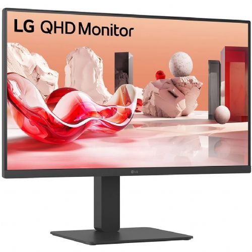 Monitor LG 27BA54QB-B, 68,5 cm (27"), 2560 x 1400 QHD, 16:9, IPS, 350cd/m2, 75 Hz, 5 ms, črn