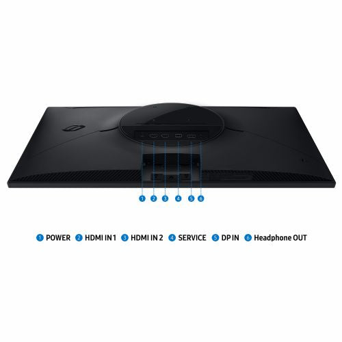 Monitor Samsung Odyssey G53F 27" WQHD IPS 1 ms 200 Hz HDR10 FreeSync črn