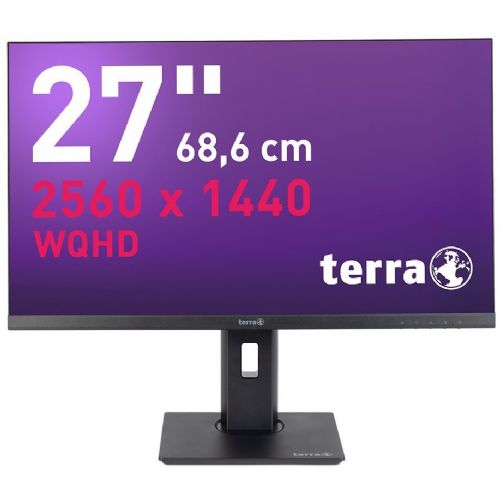 Monitor Terra 2775W PV v3 68,6 cm (27"), 2560x1440 (QHD), 16:9 WQHD 5 ms 75 Hz HDMI DP USB-C RJ45 zvučnik crni