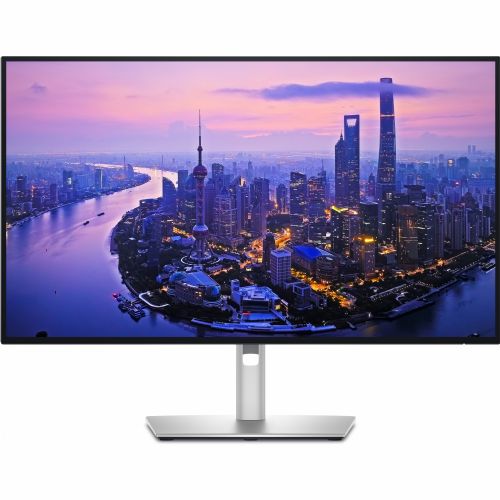 Monitor Dell UltraSharp U2725QE, 68,6 cm (27"), 3840 x 2160 (4K UHD), 16 : 9, IPS, 600 cd/m2, 8 ms, 120 Hz, HDR600, HDMI, DP, USB-C (100 W), pivot, črno-srebrne barve