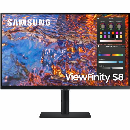Monitor Samsung S27B800PXP 68,58 cm (27"), 3840x2160 (4K UHD), 350cd/m2, 16:9 5ms IPS HDMI DisplayPort USB-C 90W VESA Pivot 4K Črna