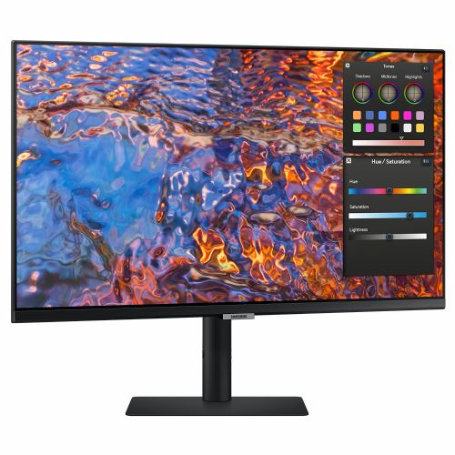 Monitor Samsung S27B800PXP 68,58 cm (27"), 3840x2160 (4K UHD), 350cd/m2, 16:9 5ms IPS HDMI DisplayPort USB-C 90W VESA Pivot 4K Črna