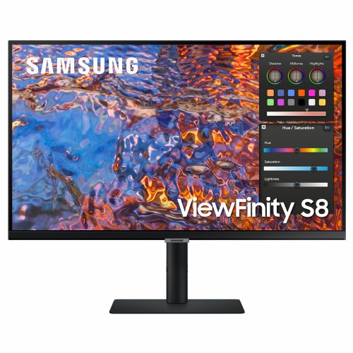 Monitor Samsung S27B800PXP 68,58 cm (27"), 3840x2160 (4K UHD), 350cd/m2, 16:9 5ms IPS HDMI DisplayPort USB-C 90W VESA Pivot 4K Črna
