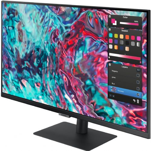 Monitor Samsung ViewFinity S8 (S27B800TGU), 68,58 cm (27"), 3840 x 2160 (4K UHD), 350 cd/m2, 16 : 9, 5 ms, IPS, HDMI, 2 x Thunderbolt 4, VESA, pivot, črn