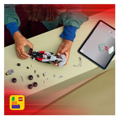 Kocke LEGO Speed Champions 77259 Audi Revolut F1 Team R26, 216 kosov, minifigura, dirkalnik