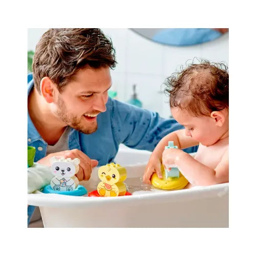 Kocke Lego Duplo® Zabava med večernim kopanjem: Plavajoči živalski vlak (10965)