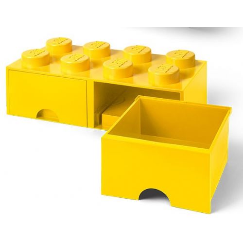 Lego®: Škatla za shranjevanje z gradnikom 8 - Rumena (40061732)