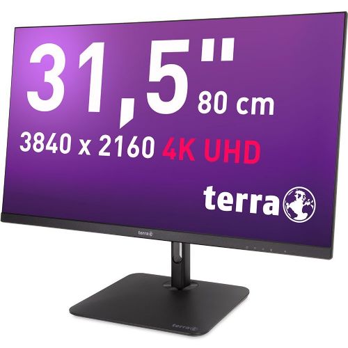 Monitor Terra 3295W PV 80 cm (31,5"), 3840x2160 (4K UHD), 4k IPS 5ms HDMI DP RJ45 USB-C zvučnik crni