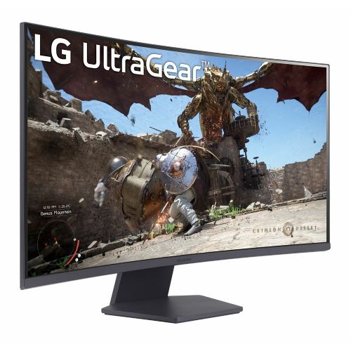 Monitor LG Ultragear 32GS60QC-B 80 cm (31,5"), 2560 x 1440 (QHD), VA, 300cd/m2, 1ms, HDR10 2 x HDMI DP 180 Hz
