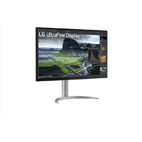 Monitor LG UltraFine 32UQ850V-W 80,1 cm (31,5), 3840x2160 (4K UHD), IPS, 400 cd/m2, 16:9 5ms 60Hz HDMI DP USB-C 90W, zvočnik Pivot Silver 98136253
