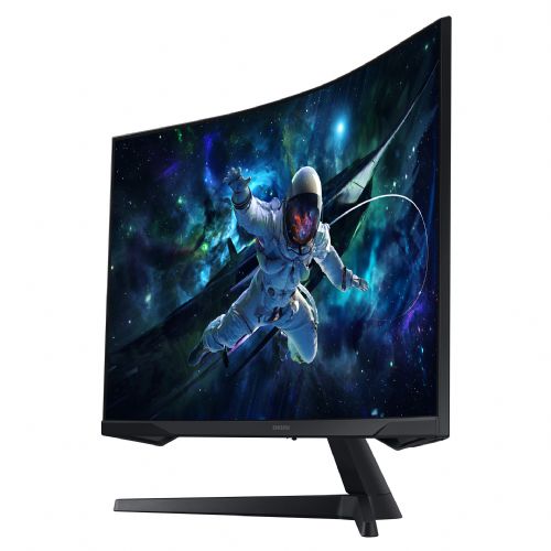 Monitor Samsung Odyssey G5 S32CG552EU 81,3 cm (32"), 2560 x 1440 (WQHD), 16:9 QHD HDR10 ukrivljen 1ms 165Hz HDMI DP črna