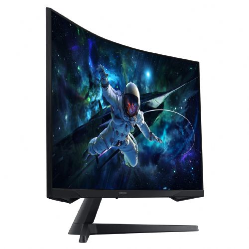 Monitor Samsung Odyssey G5 S32CG552EU 81,3 cm (32"), 2560 x 1440 (WQHD), 16:9 QHD HDR10 ukrivljen 1ms 165Hz HDMI DP črna