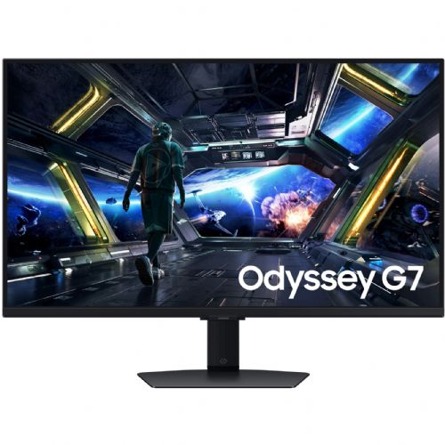 Monitor Samsung Odyssey G7 S32DG702EU 81,3 cm (32"), 3840 x 2160 (4K UHD), IPS, 350 cd/m2, 1ms, 16:9 144 Hz HDR10+ DP HDMI USB zvočnik črne barve