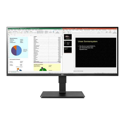 Monitor LG 34BR65F-B 86,4 cm (34"), 2560 x 1080 (QHD), IPS, 400 cd/m2, 5ms, 21:9, 75 Hz HDR DP HDMI zvočnik črne barve