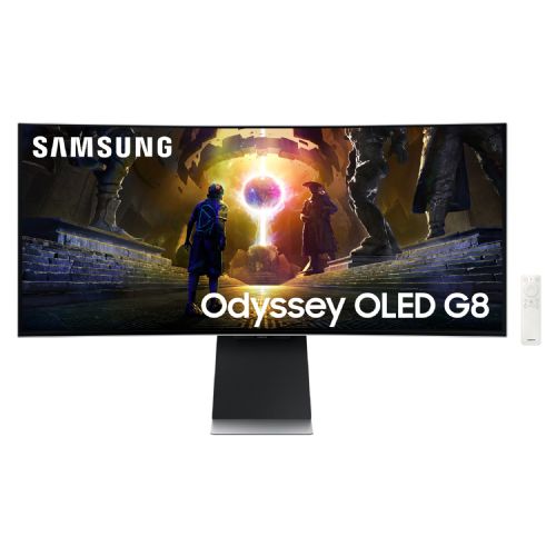 Monitor Samsung G85SD 86,4 cm (34"), 3440 x 1440 (WQHD), OLED, 250 cd/m2, 0,03ms, 175Hz, HDMI, DP