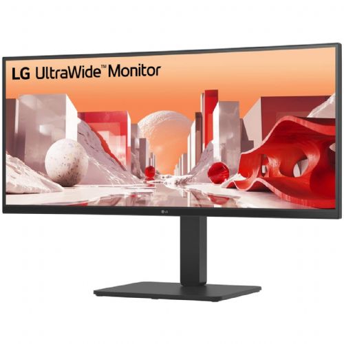 Monitor LG 34BA85QE-B 86,4 cm (34"), 3440x1440 (WQHD), IPS, 300cd/m2, 21:9 5ms 60Hz HDR10 HDMI DP USB-C 90W, zvočnik