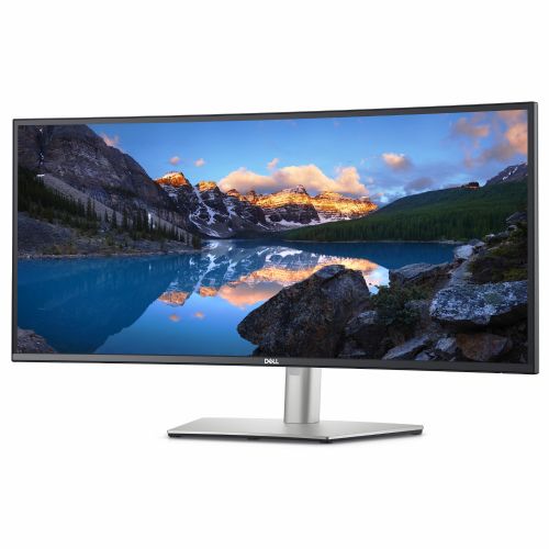 Monitor Dell UltraSharp U3423WE, 86,36 cm (34"), 3440 x 1440 (UWQHD), 300 cd/m2, Black IPS, 21 : 9, 5 ms, USB-C (90 W), sRGB, zvočnika 10 W (210-BFIT)