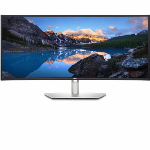 Monitor Dell UltraSharp U3423WE, 86,36 cm (34"), 3440 x 1440 (UWQHD), 300 cd/m2, Black IPS, 21 : 9, 5 ms, USB-C (90 W), sRGB, zvočnika 10 W (210-BFIT)