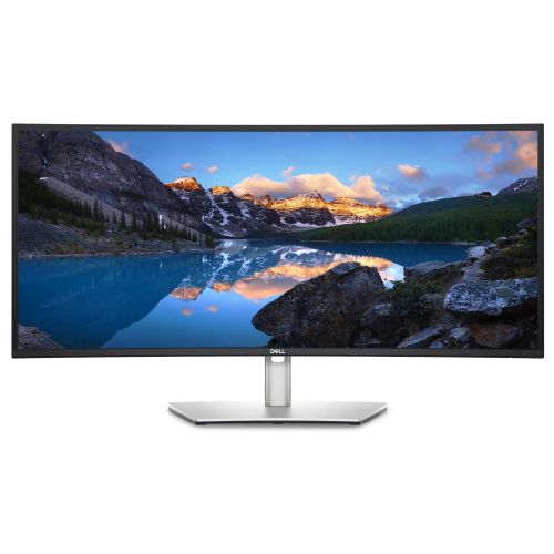 Monitor Dell UltraSharp U3423WE, 86,36 cm (34"), 3440 x 1440 (UWQHD), 300 cd/m2, Black IPS, 21 : 9, 5 ms, USB-C (90 W), sRGB, zvočnika 10 W (210-BFIT)