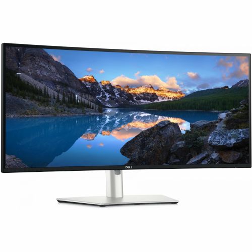 Monitor Dell U3425WE, ukrivljen, 86,36 cm (34"), 3440 x 1440 (UWQHD), IPS, 300 cd/m2, 120 Hz, 5 ms, 21 : 9, HDMI, USB-C (90 W), siv (210-BMDW)