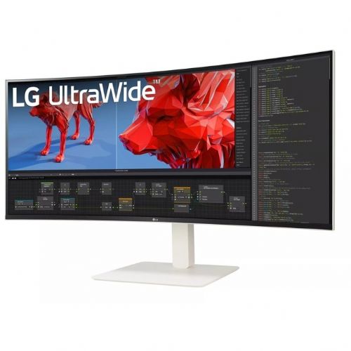 Monitor LG 38WR85QC-W 95,25 cm (37,5"), 3840x1600 (WQHD+), NanoIPS, 450 cd/m2, 1ms, 144 Hz, 21:9, 2x HDMI, DP, USB-C 90W, LS 144 Hz