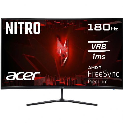 Monitor Acer Nitro ED320QRS3bmiipx, 80 cm (31,5"), 1920 x 1080 FHD, 16:9, VA, 300cd/m2, 1ms, črna