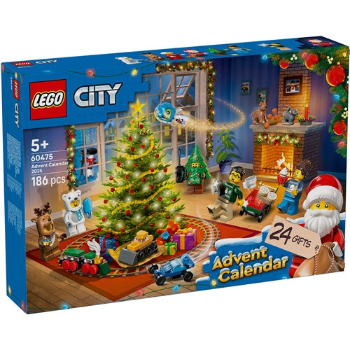 Adventni koledar Lego City (60475), od 5. let, 186 kock