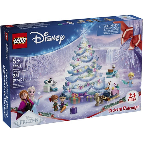 Adventni koledar Lego Disney 2025 (43273), 231 kock, od 5. let