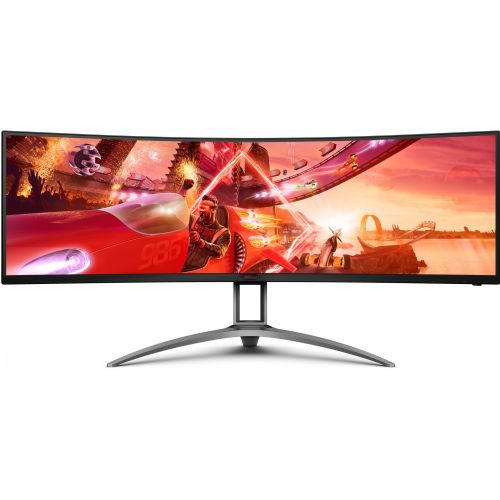 Monitor AOC AG493UCX2 124 cm (48,8 palcev), 5120x1440 (5K UHD), VA, 400 cd/m2, 1ms, 165Hz, G-Sync, HDMI