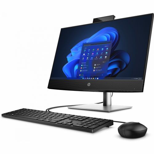 Računalnik AiO HP ProOne 440 G9 i5-13500T/16GB/SSD 512GB NVMe/60,45 cm ( 23,8") FHD IPS 250cd/m2/DE/FreeDOS, črna