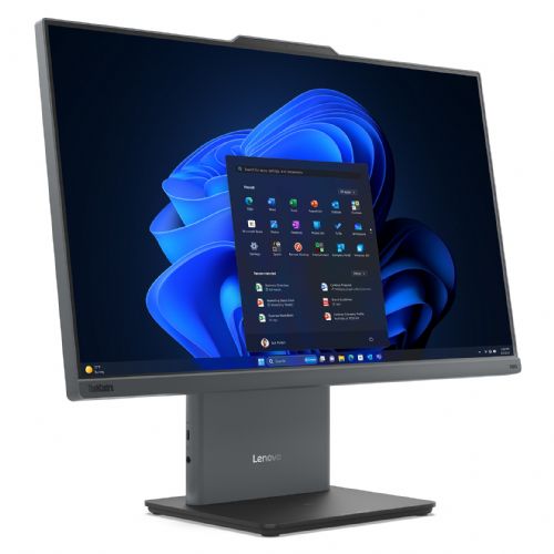 Računalnik AiO Lenovo ThinkCentre Neo50a-24 G5, i5-13420H/16 GB/SSD 512 GB NVMe/60,5 cm (23,8"), FHD, DE, Touch/Win11Pro, črn